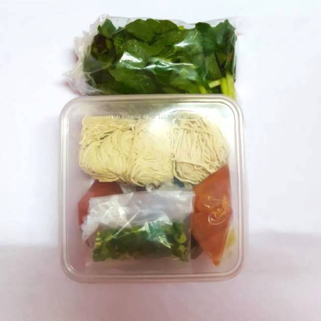 

Mie ayam ready to cook
