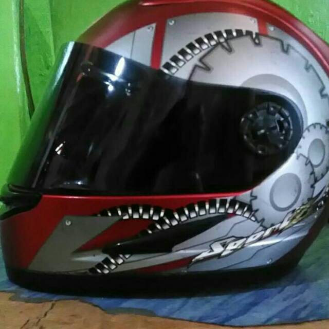 Kaca Visor flat cargloss racer / cargloss old