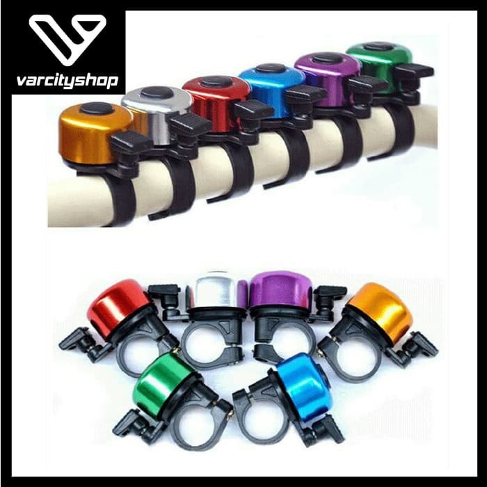 Unik Bel Sepeda Kecil Klakson Mini Lonceng Ringing Bell Ting Ting Warna Limited