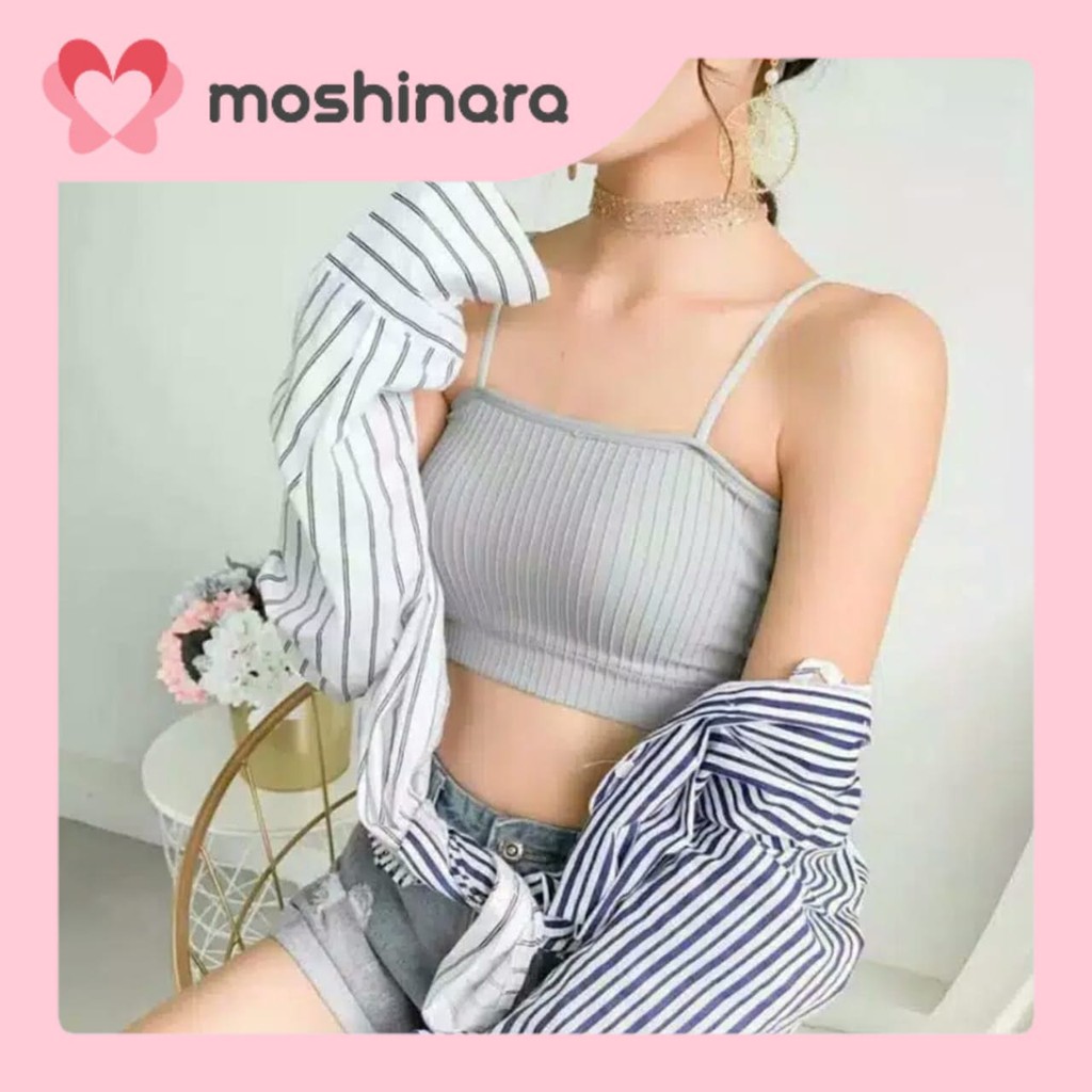 BH Remaja Wanita Bra Tanpa Kawat Sport Jumbo Sorex Tali Crop Top Korea Underwear Bralette Kemben