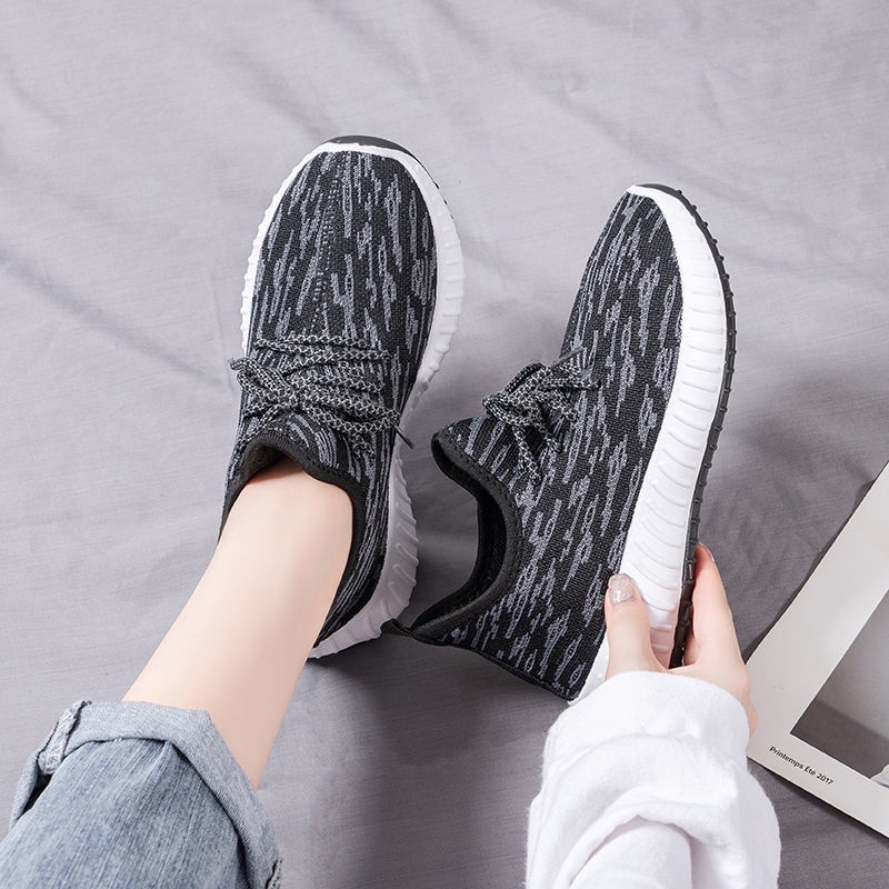 𝐄𝐁𝐒 ✅ SEP007 (Tanpa Kotak) COD Sepatu Sneakers Wanita Simple Sporty Model Korea Fashion Olahraga Santai Karet Casual Sport Import SEP007