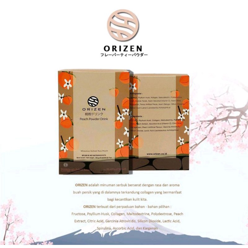 

ORIZEN PEACH DRINK