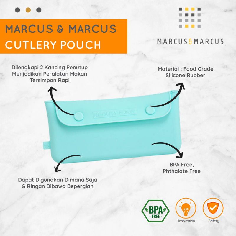 Marcus and Marcus Silicone Multi - Purpose / Cutlery Pouch