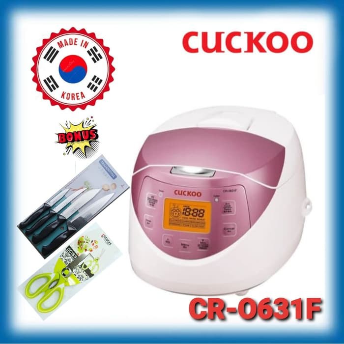 RICE COOKER CUCKOO CR-0631F - 1.08 L /6 cups MADE IN KOREA