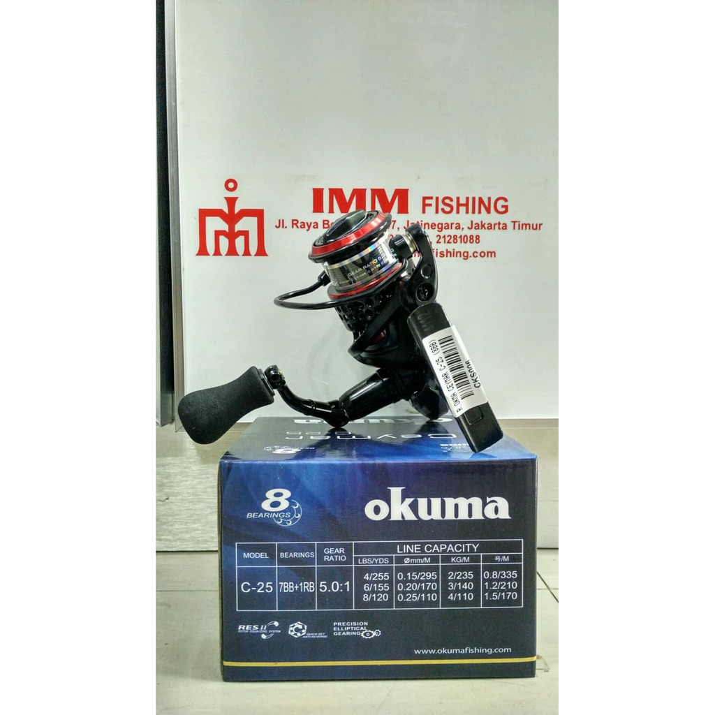 Termurah Reel OKUMA Ceymar C- 25 8BB