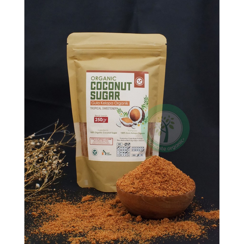 

ORGANIC COCONUT SUGAR - GULA KELAPA ORGANIK 250GR