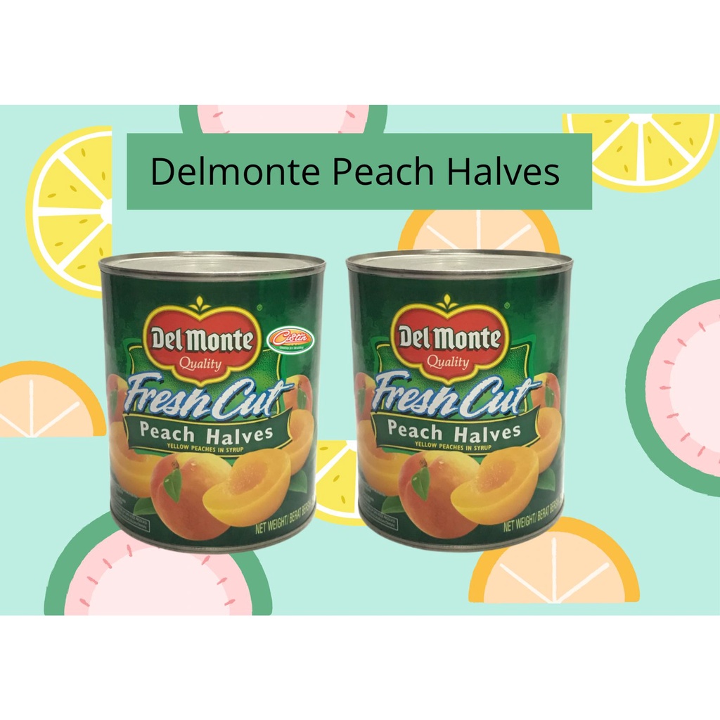 

DELMONTE PEACH HALVES 825 GRAM