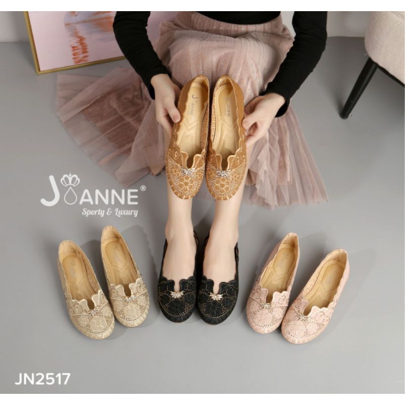 RESTOCK!! JOANNE Loafers Shoes Sepatu Kerja JN2517