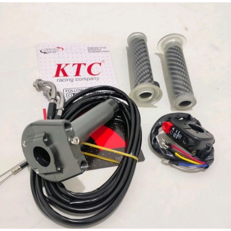 Gas Spontan Ktc 2 Kabel Universal Nmax Aerox Pcx R15 Vixion Ninja Cbr Gsx Satria Fu rx king