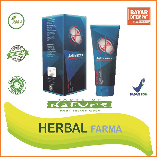 ARTHRAZEX ASLI CREAM ORIGINAL OBAT ANTI NYERI SENDI OTOT TULANG AMPUH