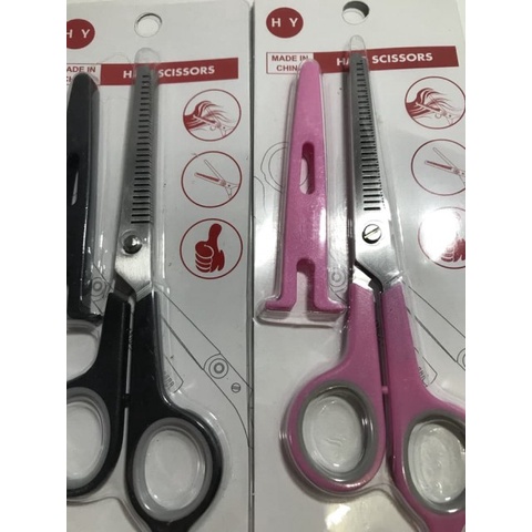 GUNTING SASAK SARUNG HY // GUNTING RAMBUT SALON SASAK TAJAM SERBAGUNA MURAH MERIAH
