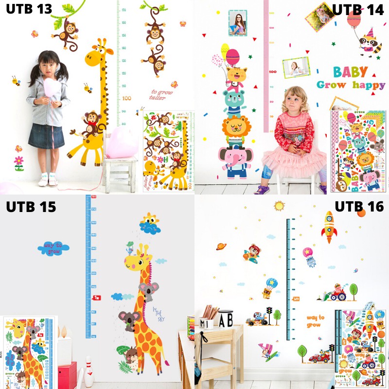 WALL SETIKER WALLPAPER STIKER WALLSTIKER STICKER WALLSTICKER DINDING UKURAN PENGUKUR UKUR TINGGI BADAN ANAK ANAK WALSTICKER TEMBOK WALSTIKER KARAKTER DEKORASI RUMAH UTB PAPER RUANG KAMAR TIDUR PREMPUAN BALITA COWOK CEWEK KARTUN JERAPAH UNICORN SUPER HERO