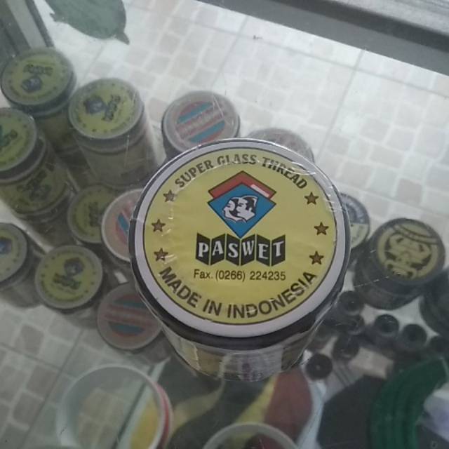 Gelasan benang katun cangklong || PASWET || original