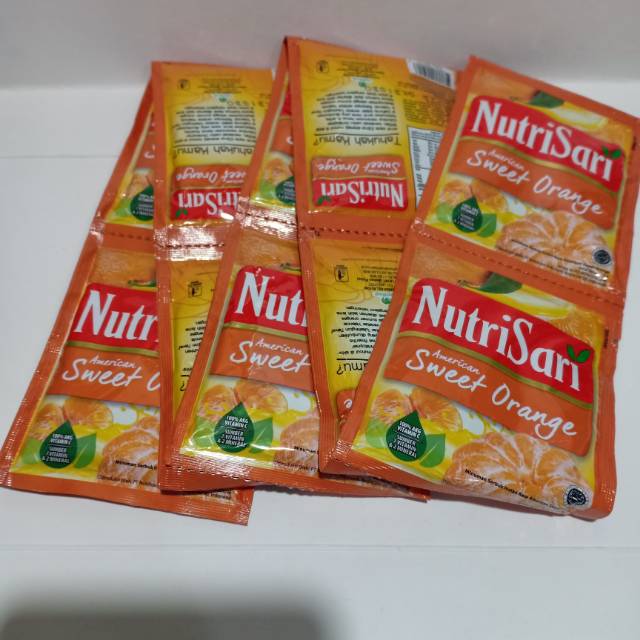 

Nutrisari american sweet orange