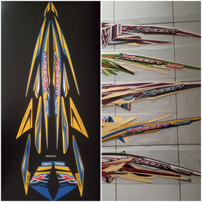 sticker striping xeon 2012