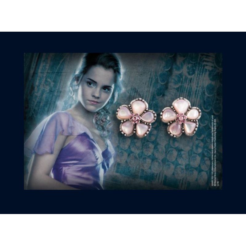 HERMIONE YULE BALL EARRINGS - SILVER PLATED HARRY POTTER