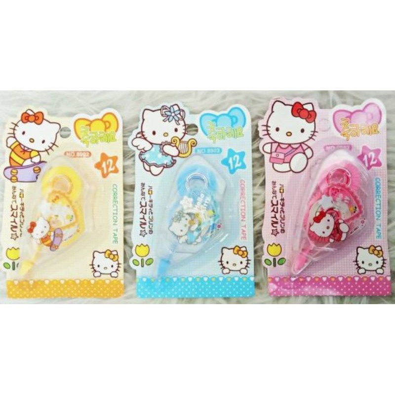 

Correction Pen (tipe ex kertas) hello kitty ATK025