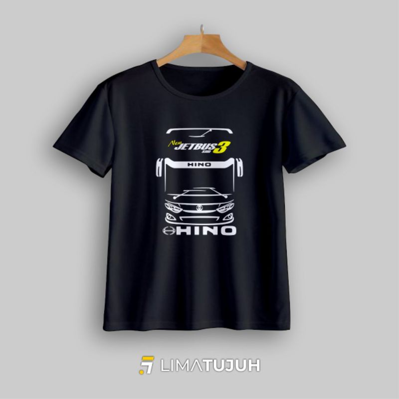 Kaos Baju Anak Jetbus 3 SHD Hino Kaos Anak Laki Laki Perempuan Bahan Premium (TSF)