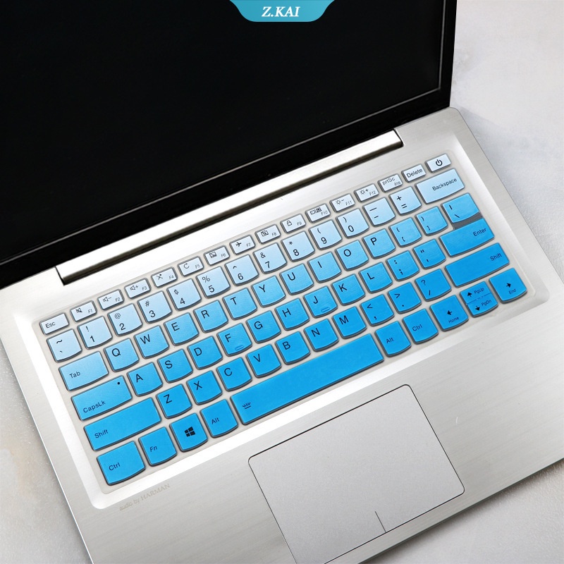 Casing Soft Case Silikon Motif Huruf Inggris + Keyboard Anti Air Untuk Lenovo Ideapad 320 / 330 15.6 &quot;