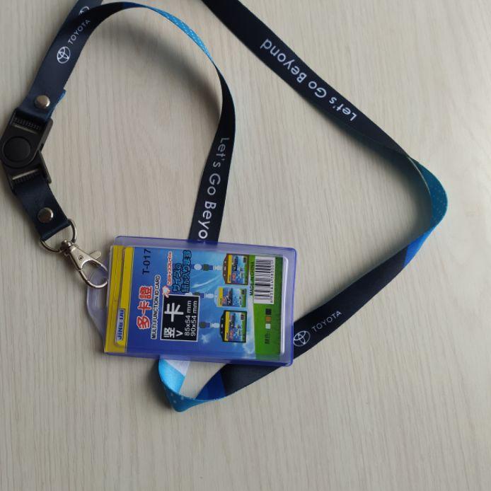 

TERBARU Tali Gantungan ID card Lanyard Toyota Let's go beyond strap HP flashdisk ganci #TREND