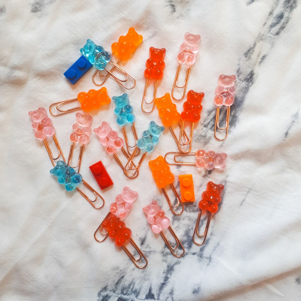 

gummy bear paper clip