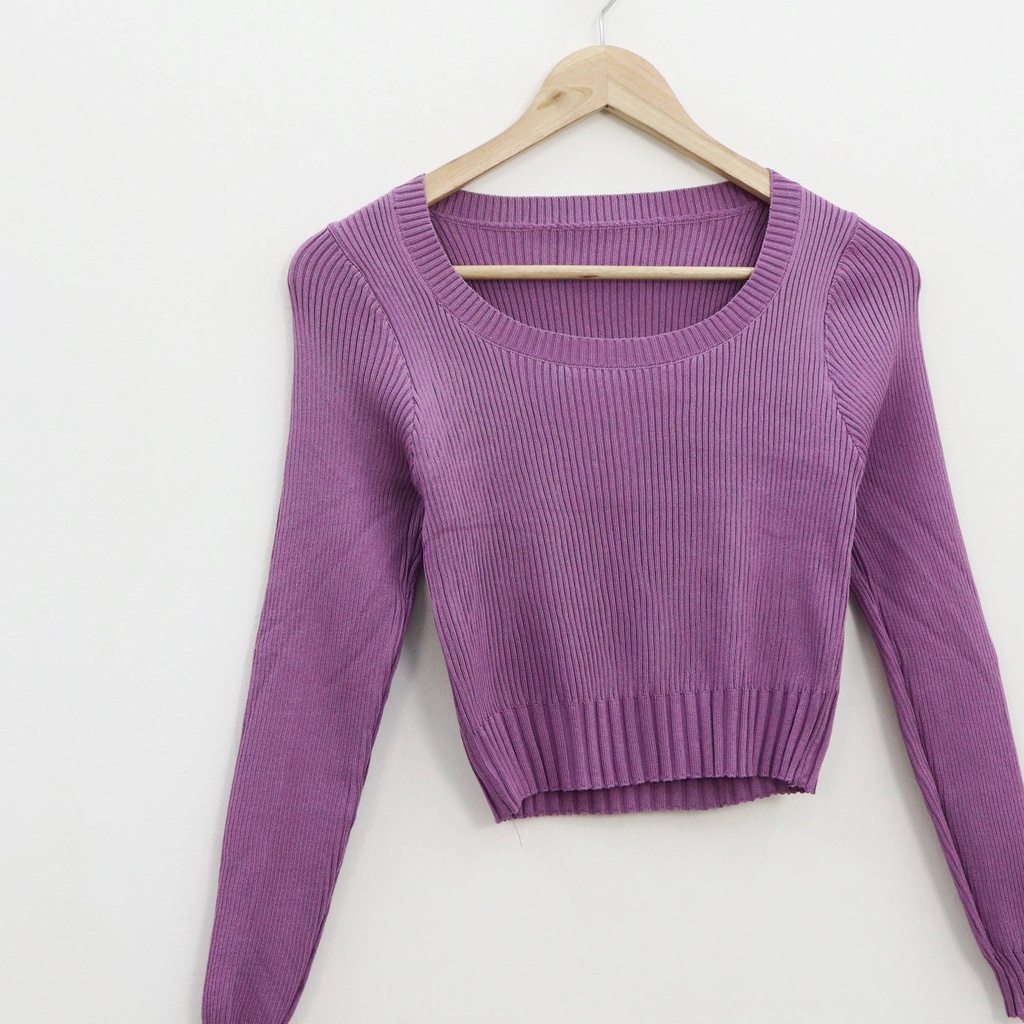 Foya knit long top - Thejanclothes