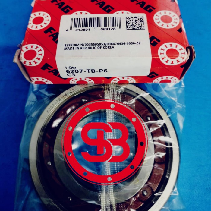 Bearing HIGH SPEED 6207 TBP63 / 6207 TBP6C3 FAG ORIGINAL