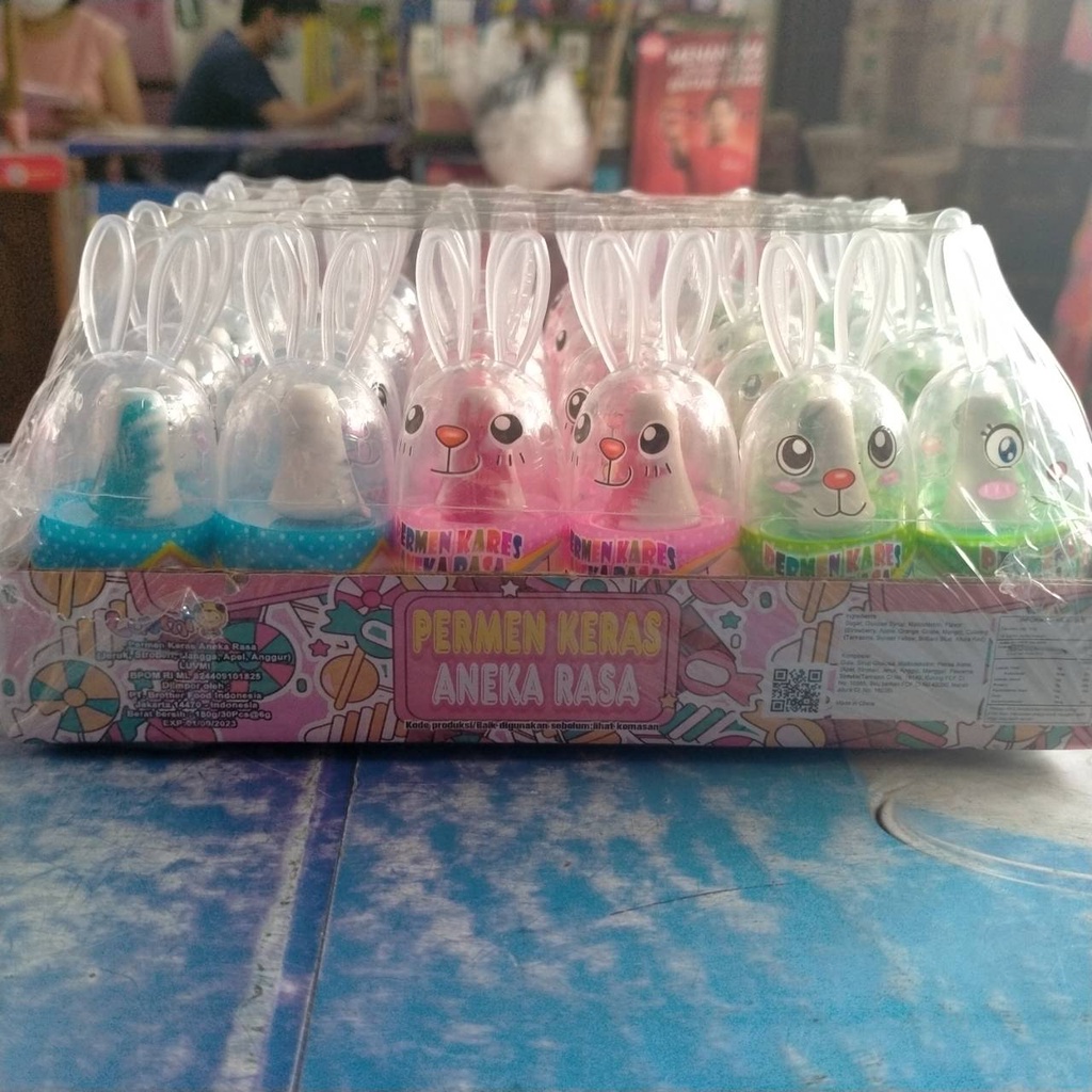 

PERMEN KELINCI 180g (30x6g)