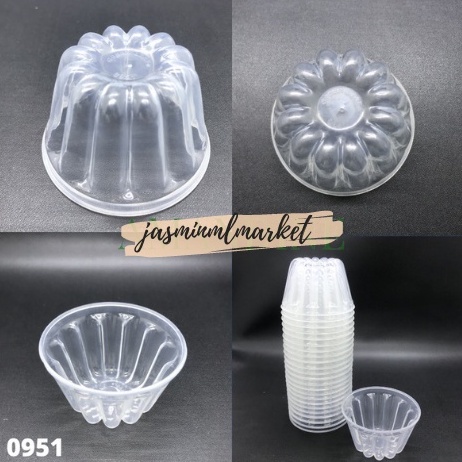 Cetakan Agar Agar Kecil Cetakan Puding Jelly Green Leaf 0951