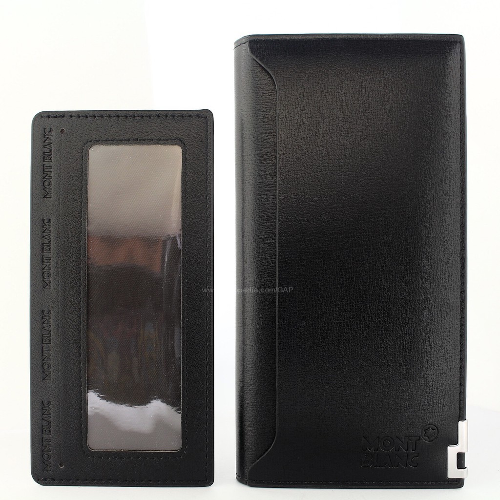 DOMPET KULIT PRIA PANJANG IMPORT BRANDED PROMO | MB WALLET MEISTER BLACK BROWN LONG WALLET PREMIUM