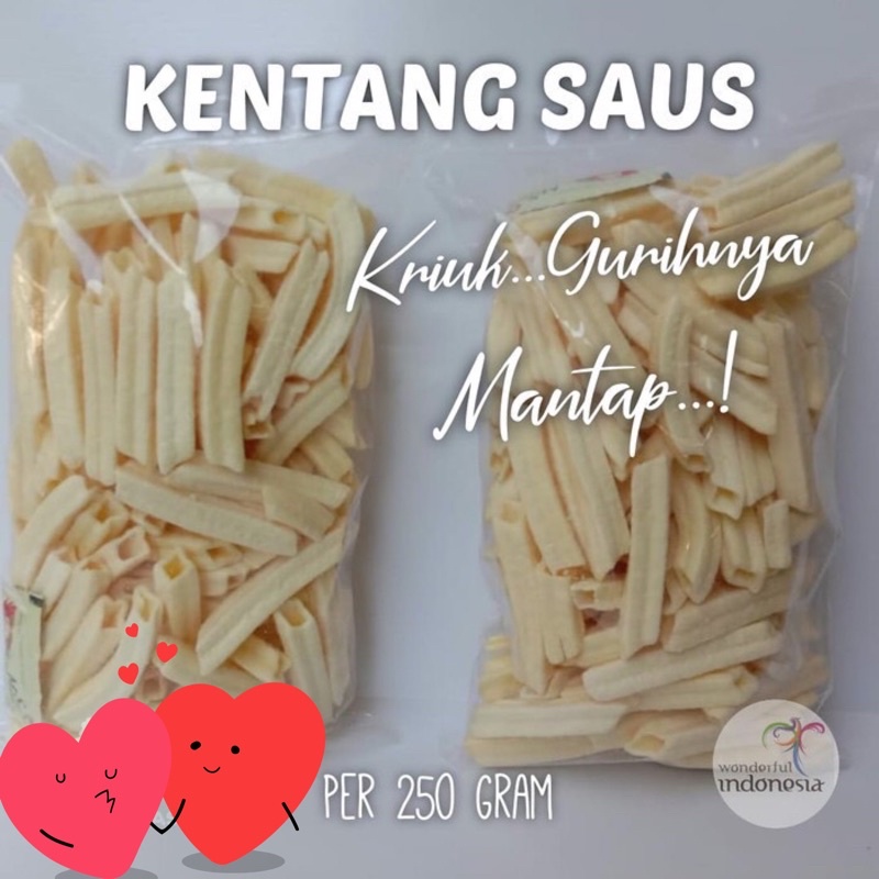 

Kentang potato saus 250 gram