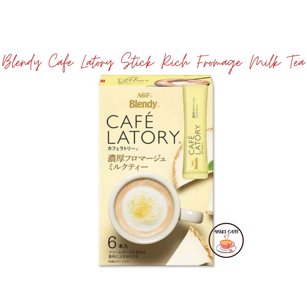 

TEH - BLENDY CAFE LATORY STICK RICH FROMAGE MILK TEA