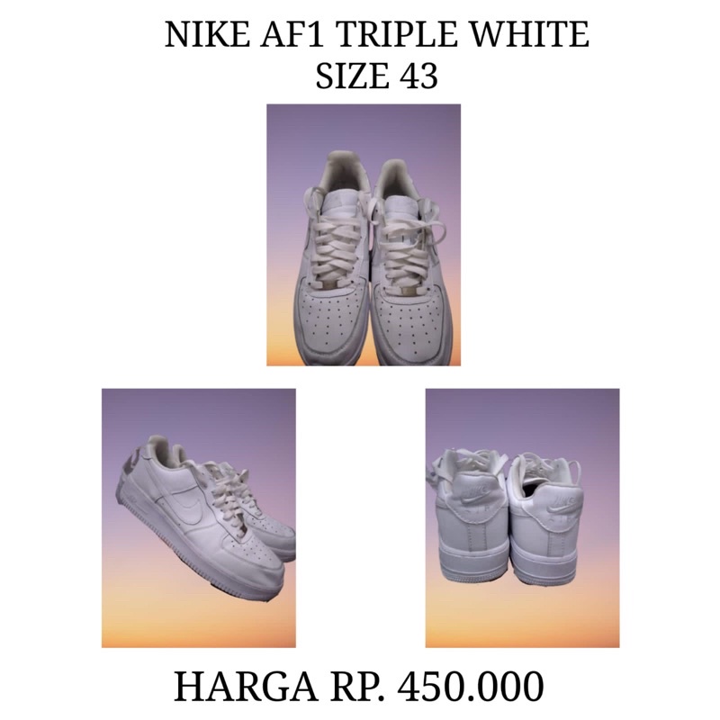 NIKE AF 1 Size 43