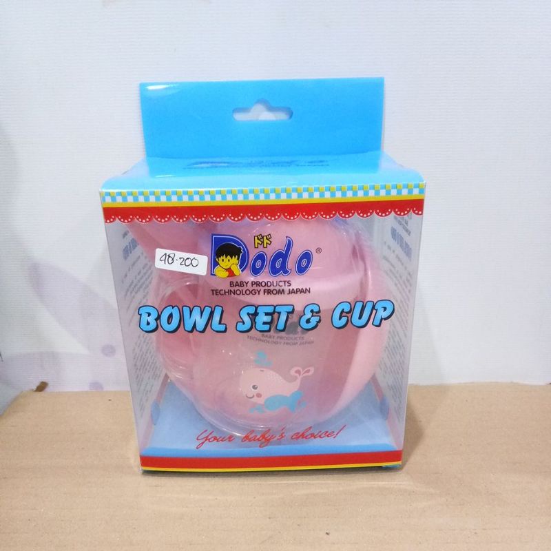 DODO BOWL SET &amp; CUP DAC022