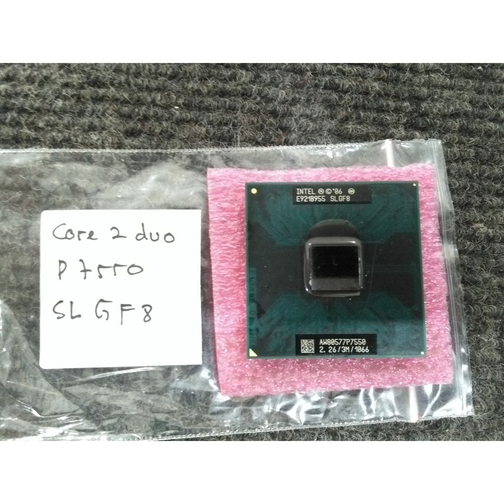 Processor Core 2 Duo P7550 - SLGF8 (2nd) LAPTOP
