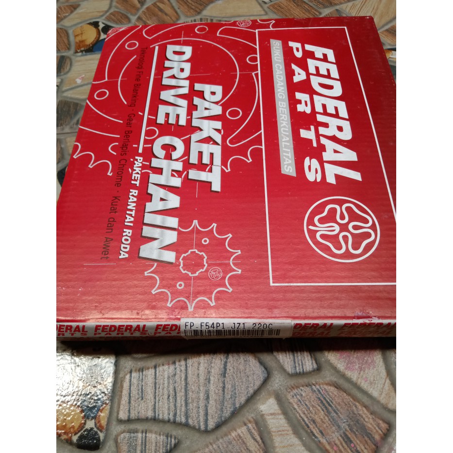 GEAR SET JUPITER Z1 FEDERAL ORIGINAL