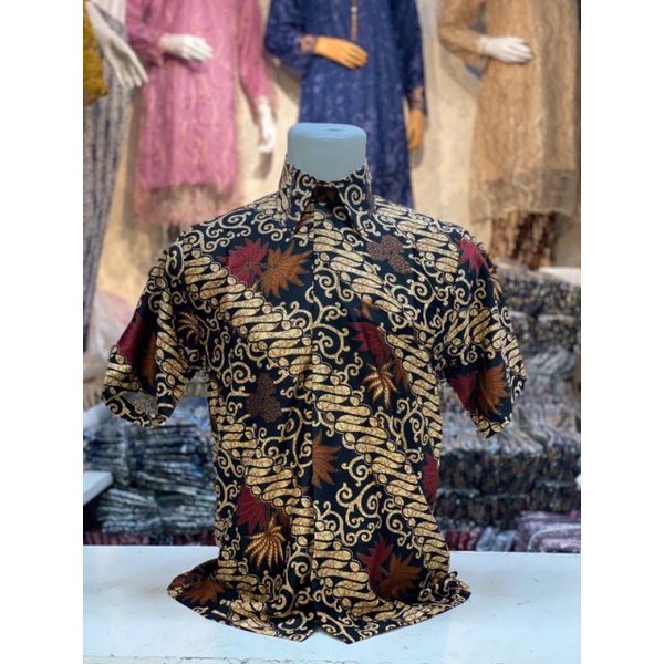 COD//KEMEJA BATIK//KEMEJA BATIK LENGAN PENDEK//KEMEJA BATIK COUPLE MARON//TERLARIS