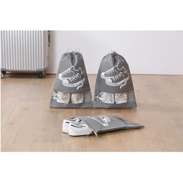 Tas Sepatu Korean Style Shoe Storage Bag Tas Serut Sandal