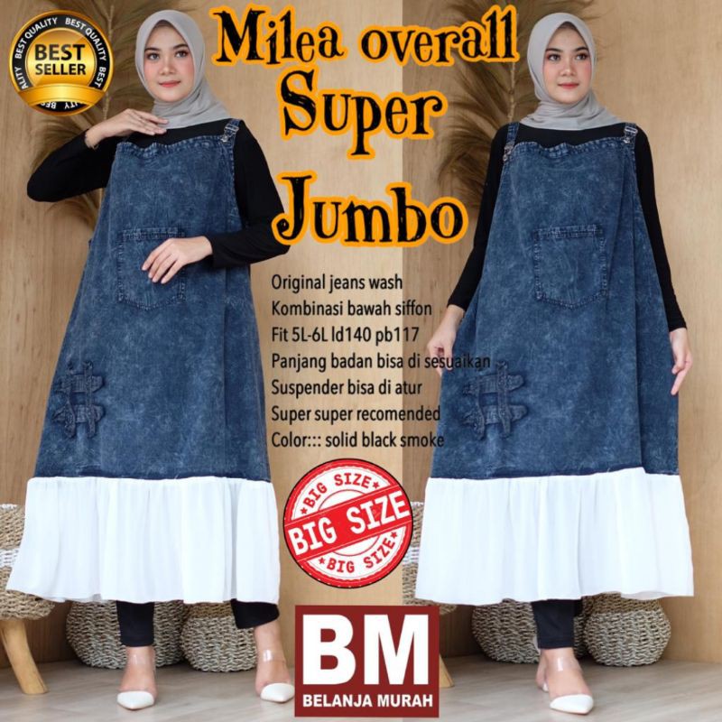 Milea Overall Jumbo/jumbo/big size/overall/Overall bigsize