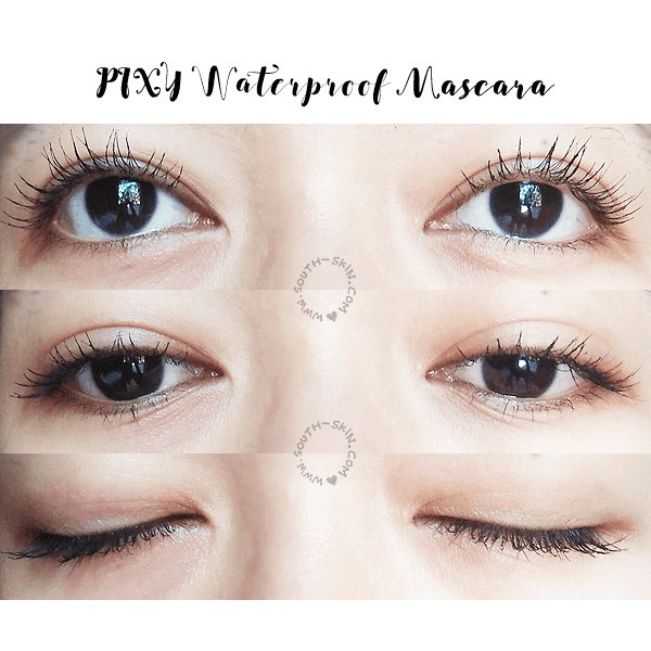 Ningrum Kecantikan Kosmetik Mata Waterproof Mascara Pixy Ori Mascara Black and Blue - 8024