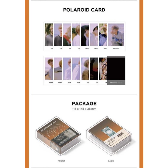Polaroid collecting book / kolbuk From Home ver. (OFFICIAL NCT)