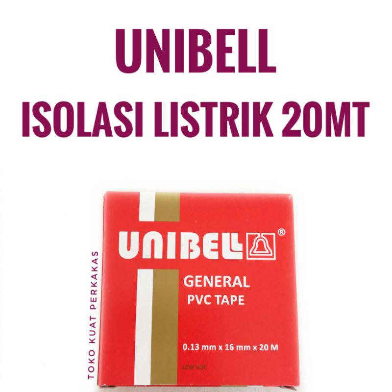 

Unibell isolasi listrik 20mt