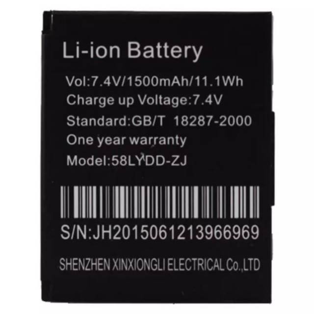 Baterai Printer Zjiang Mini Portable Bluetooth Thermal 5805DD/5802/5807