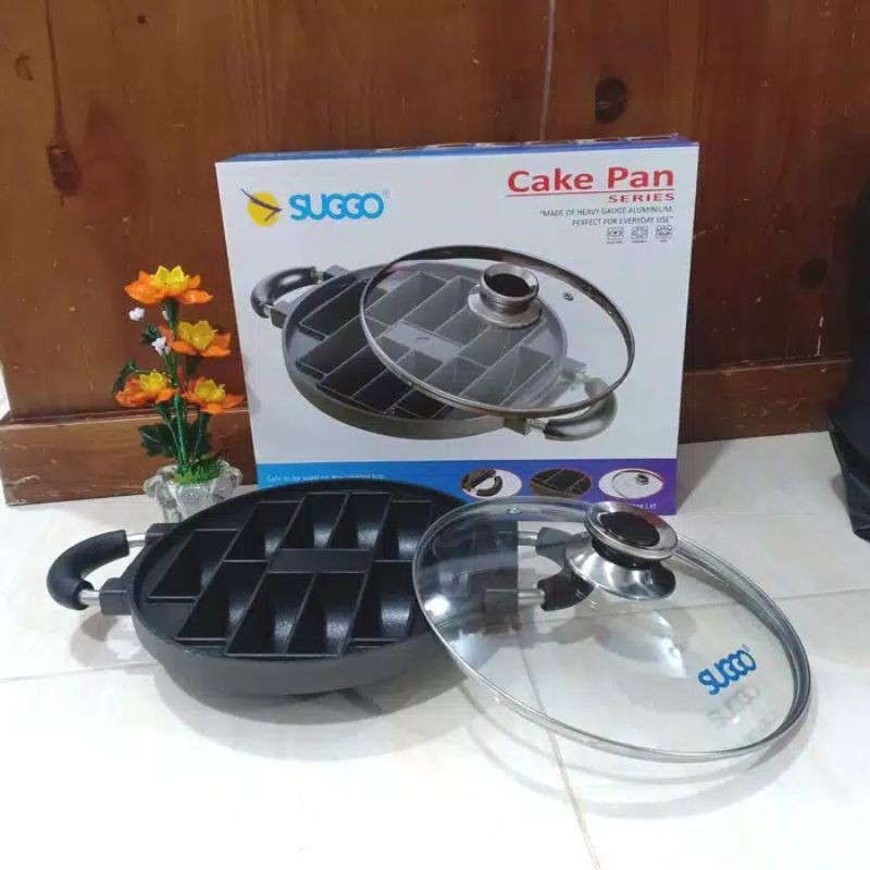 CETAKAN KUE PUKIS PANCONG SUGGO CAKE PAN 10 LUBANG