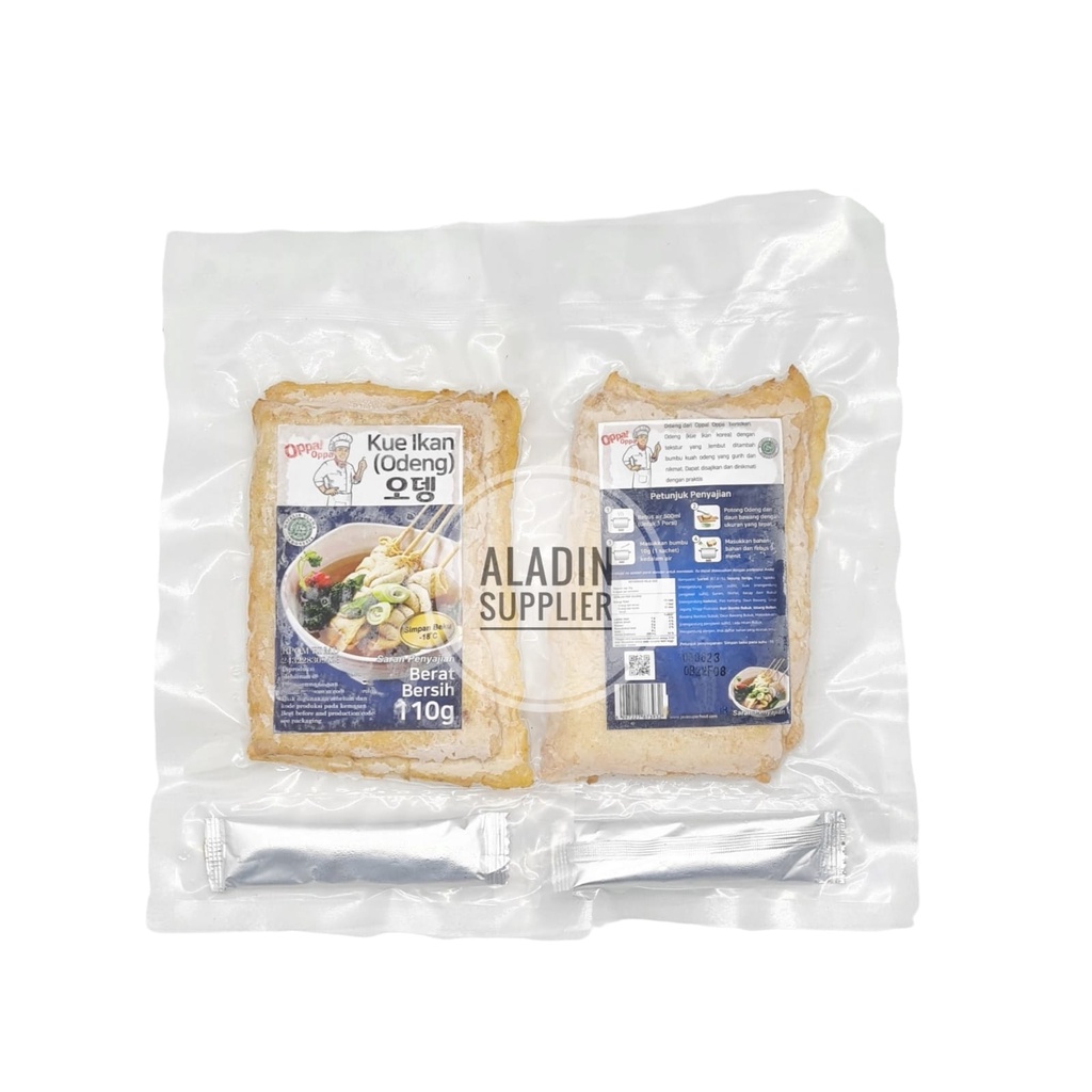 

Oden Odeng 3 Lembar Eomuk Korean Fish Cake 100g + Bumbu Halal