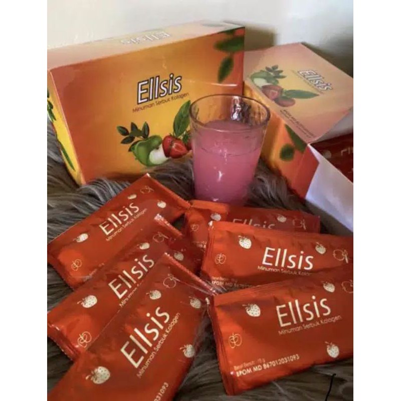 ELLSIS WHITENING serbuk Collagen drink