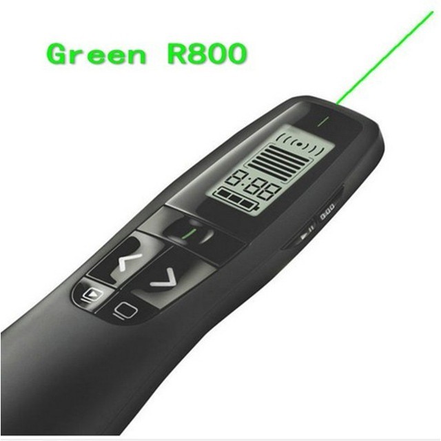 Logitech R800 Laser Pointer Wireless Professional Presenter GREEN Laser hijau 100% ORIGINAL