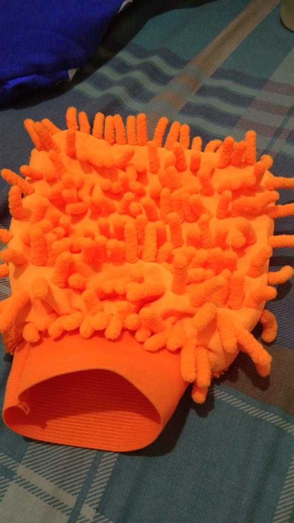 Lap Cendol / Lap Tangan Cendol / Sarung Tangan Microfiber Cendol Cuci Mobil Motor / Lap Microfiber