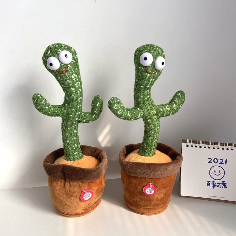 02 Boneka kaktus joget Boneka goyang dance Kaktus Dance cactus menirukan suara hadiah anak
