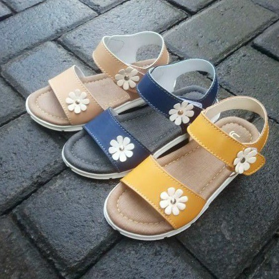 Sandal Let Anak 23-35 Anti Slip Karet Lucu (Lolita 02)